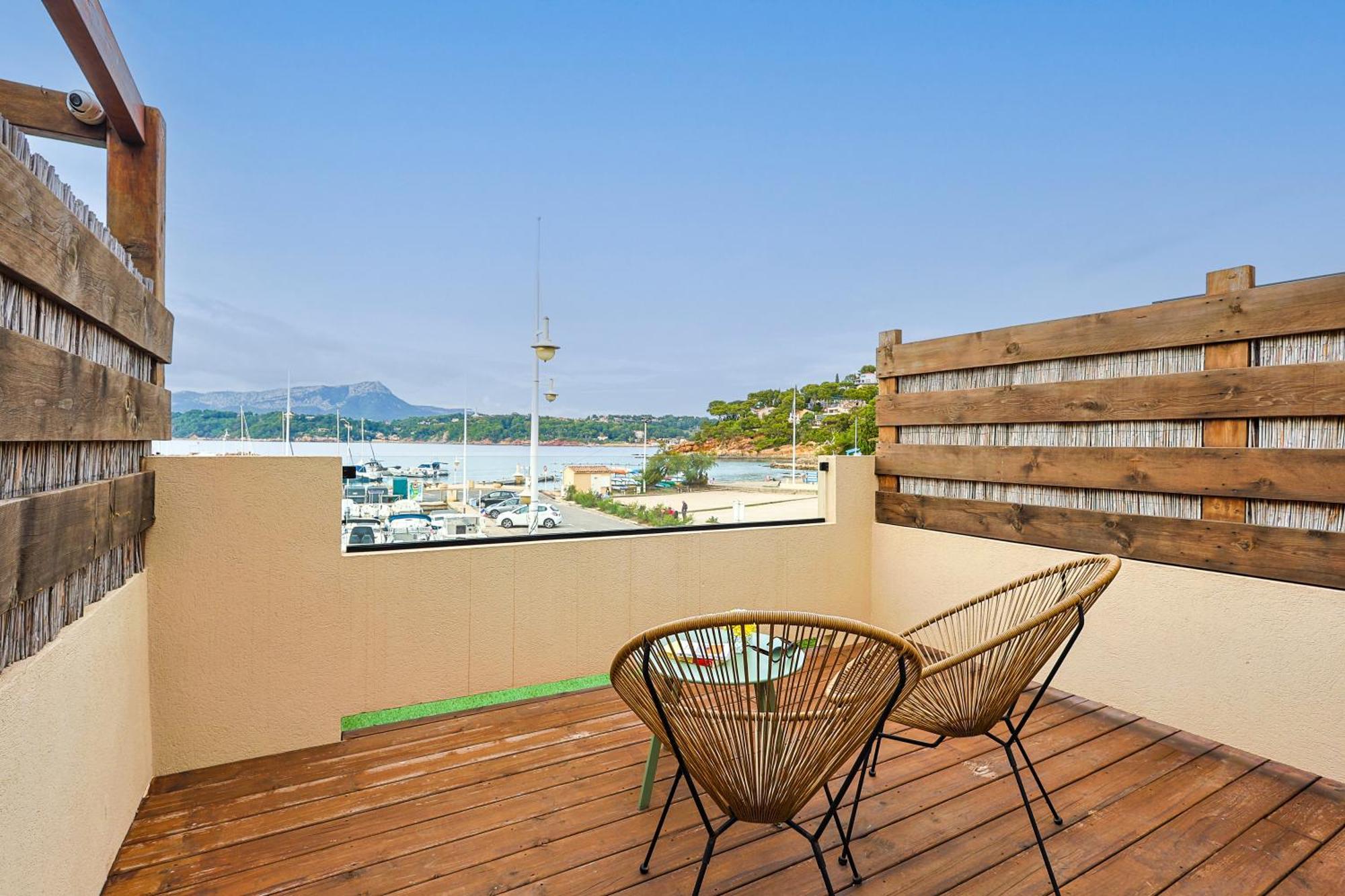 Chambre D'Hote Luxe Vue Mer Boheme Le Pradet Eksteriør bilde